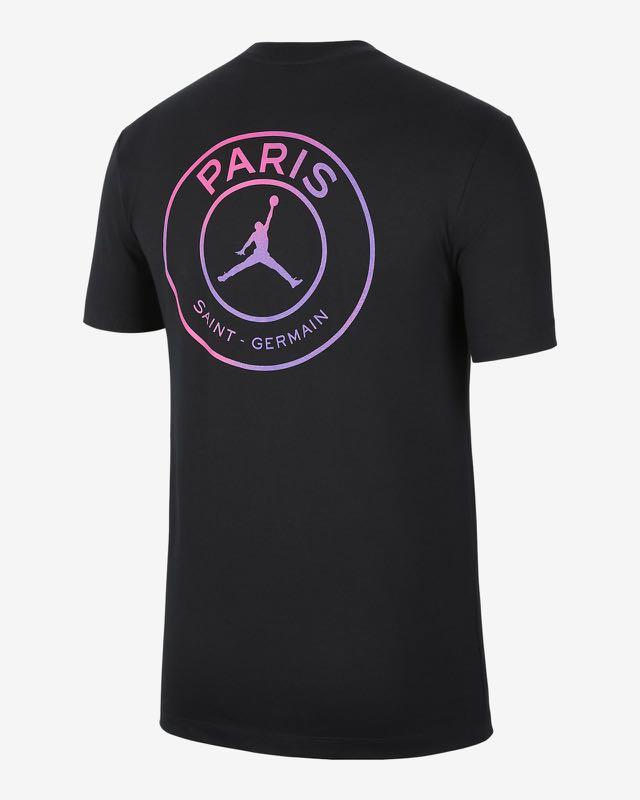 Multiple size PSG Tee Jordan tee black Men s Fashion Tops Sets