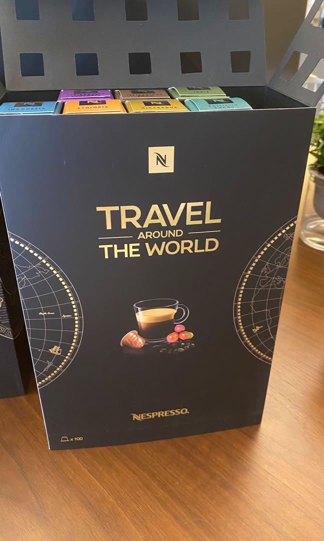 Nespresso Capsules Travel Around the World 100 Capsules Assortment