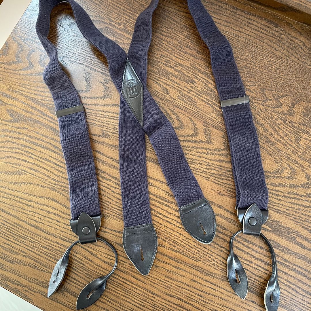 Nigel Cabourn Suspenders, 男裝, 手錶及配件, 棒球帽、帽- Carousell