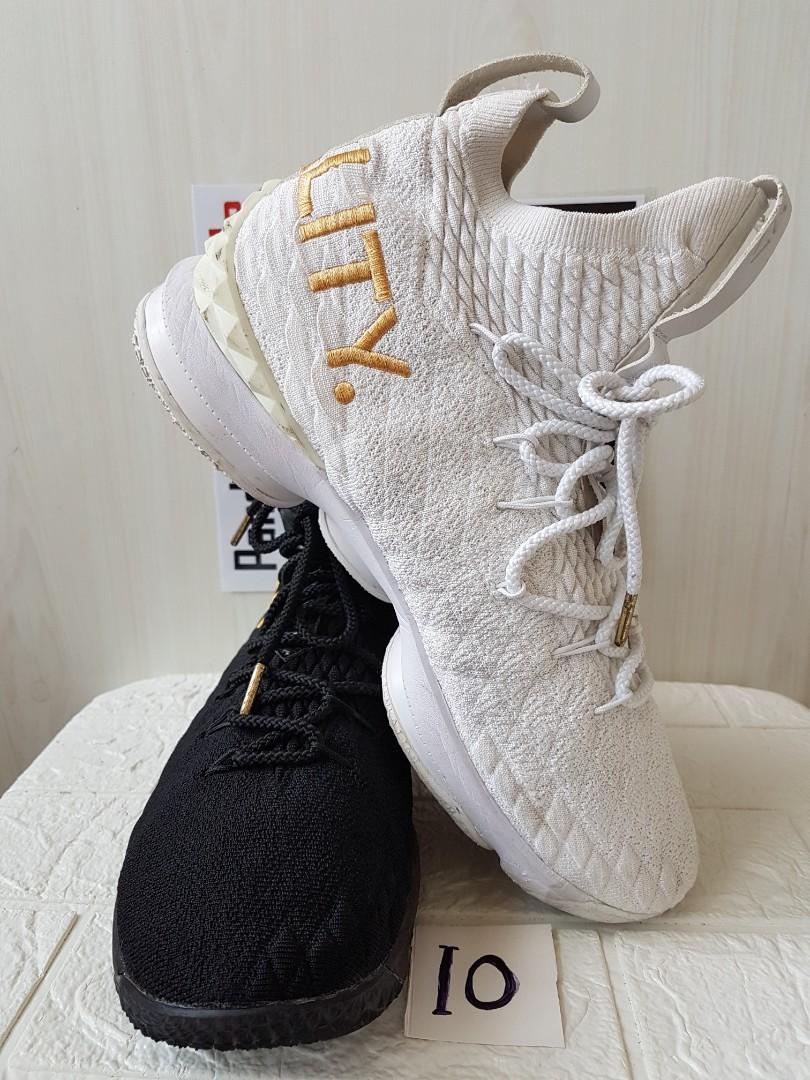Lebron 15 white equality hot sale