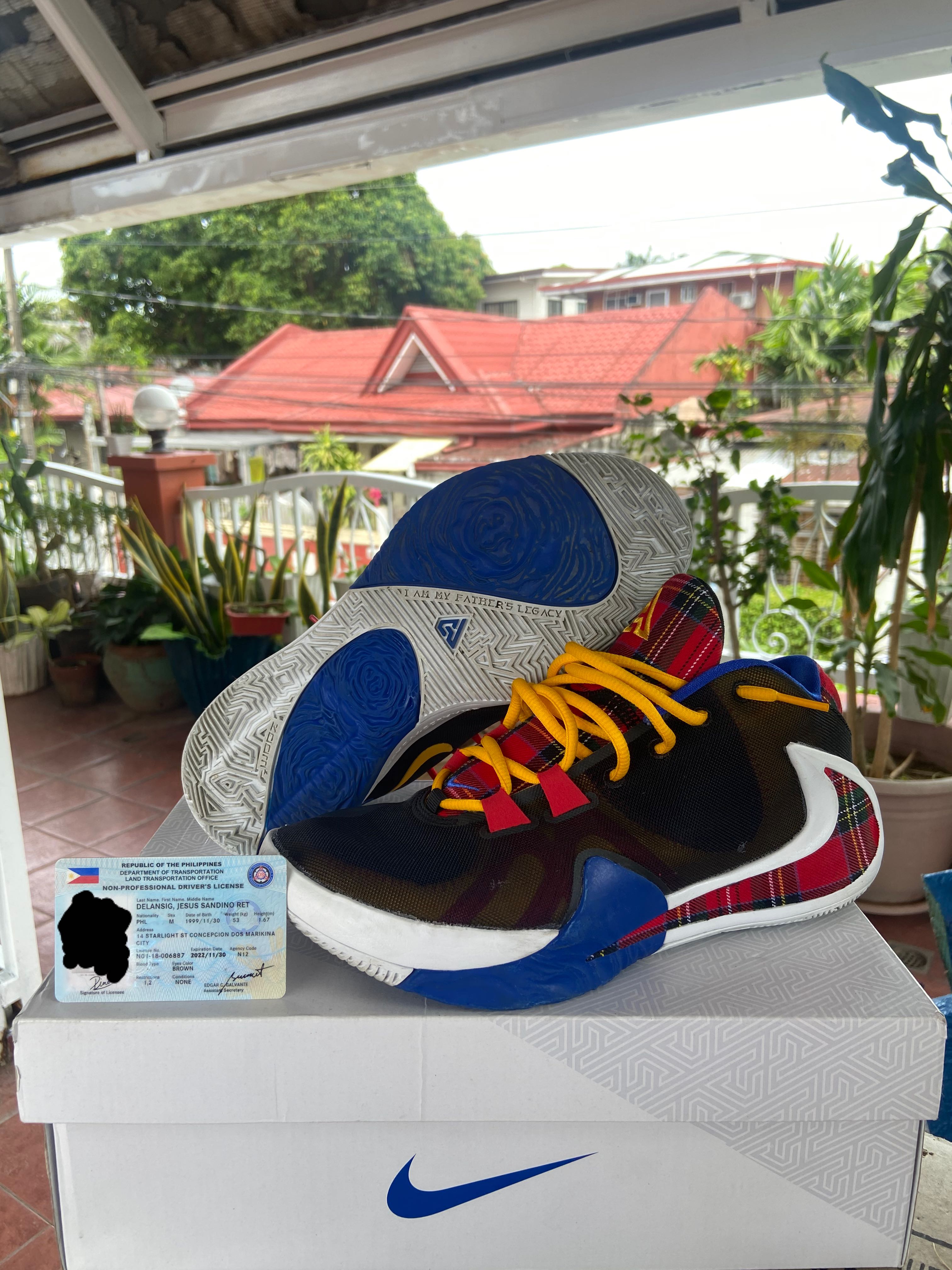 nike zoom freak 1 weight