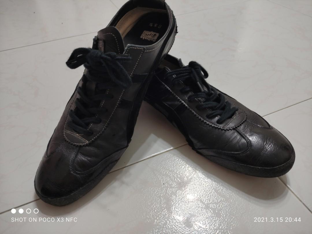 Onitsuka black leather 2025