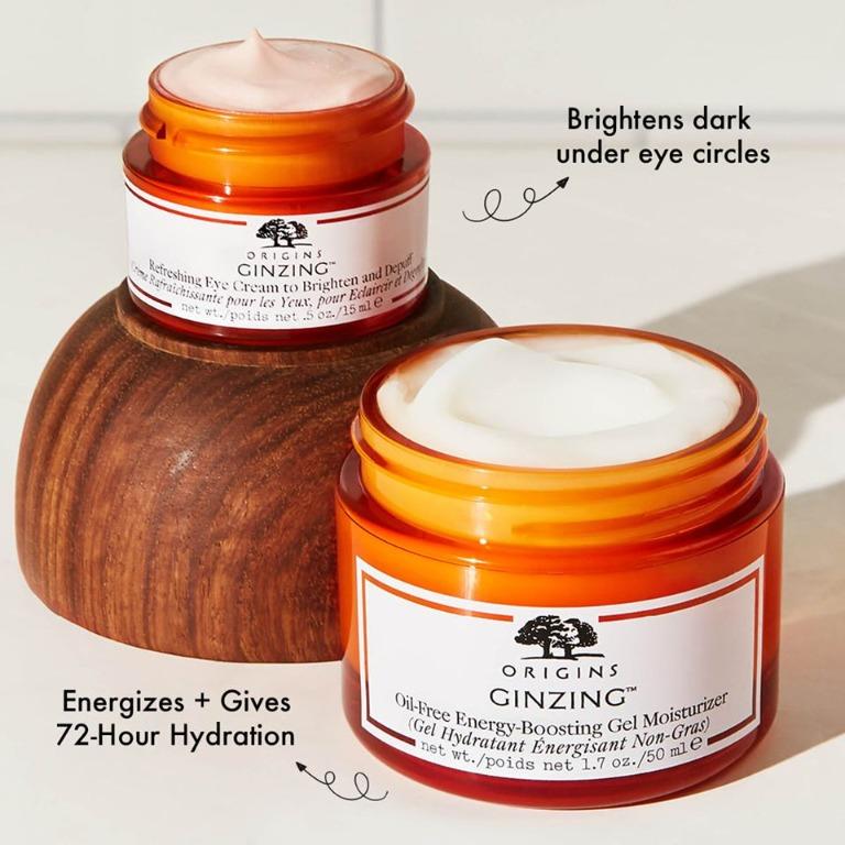 Origins Ginzing Oil free Energy Boosting Gel Moisturizer 50ml 5ml