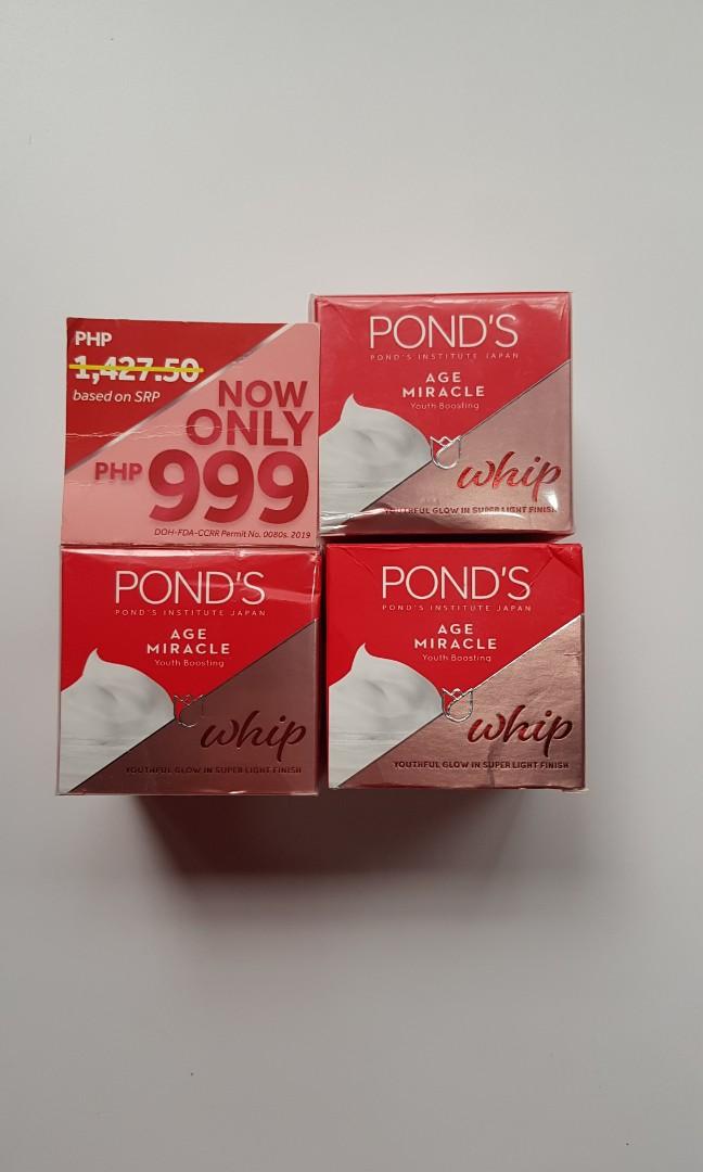 ponds whip age miracle