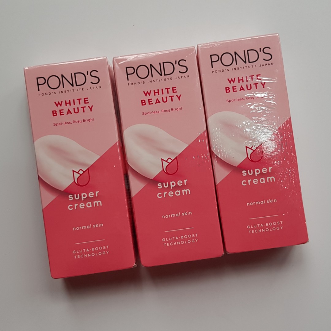 Ponds skin care products (Age Miracle, White Beauty, etc.), Beauty
