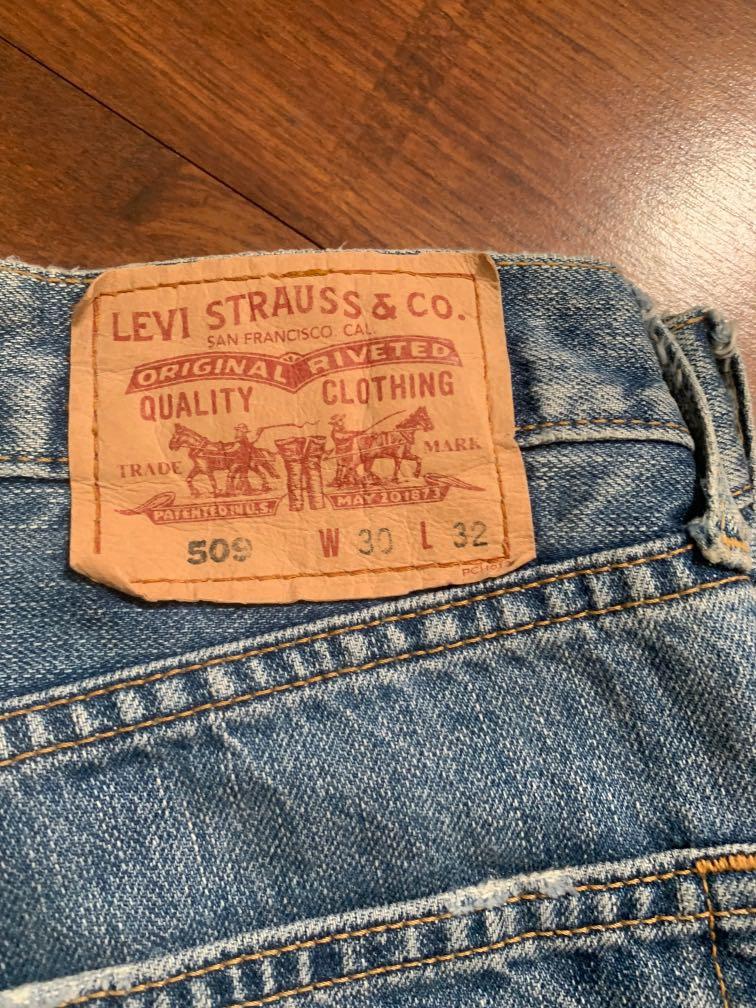 Preloved Levis 509 Jeans for men, Men's Fashion, Bottoms, Jeans on Carousell