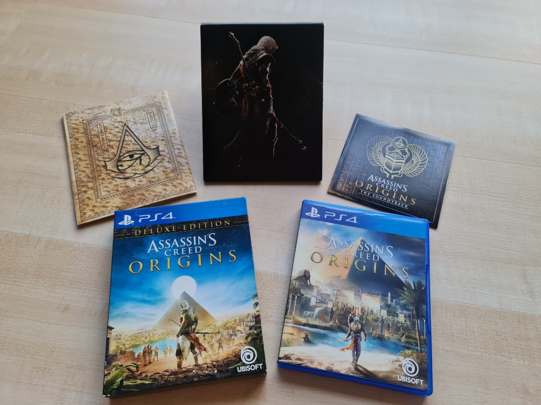 Ps4 Assassin S Creed Origins Deluxe Edition R3 Video Gaming Video Games Playstation On Carousell