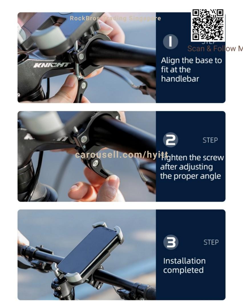 bicycle handphone holder
