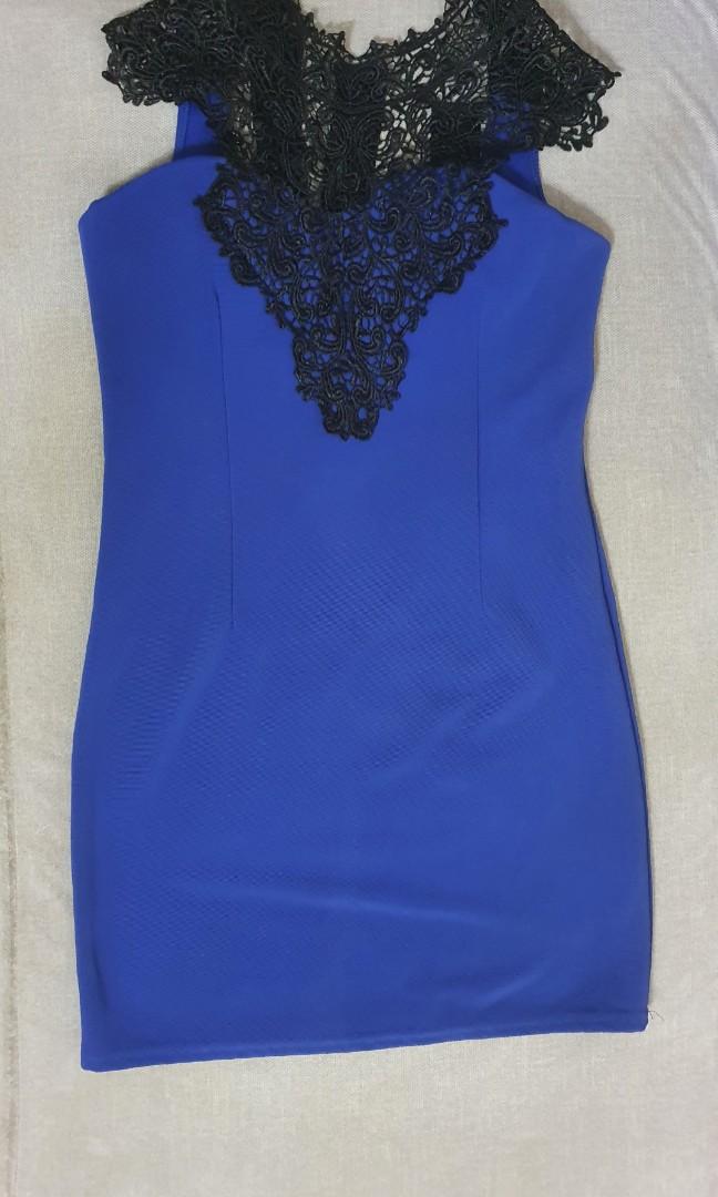 Royal blue dress with lace (Category: Dresses) located in Paranaque City. Submitted by ruchbe (Listing ID 1075276136, Image 3). Description: 👗 pre-loved 👗 wore only three (3) time 👗 Length : 32 inches from shoulder (manual measurement) INQUIRIES regarding any item/s are ALWAYS WELCOME. WHEN IN DOUBT, ASK US for MORE INFORMATION ☞Please SEE or READ every detail of the item, especially the SIZE ☞Product COLOR may slightly vary due to photographi