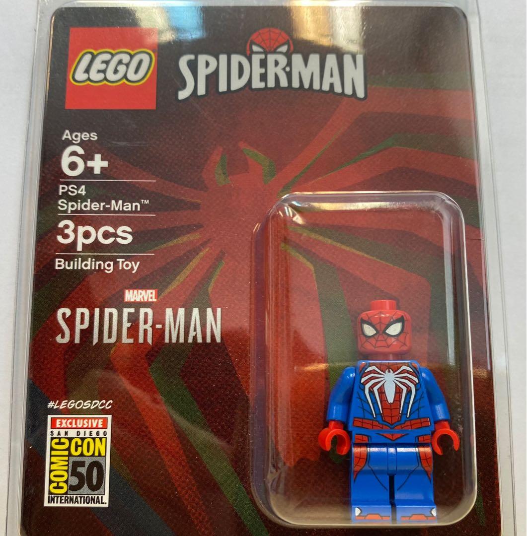 Lego spider deals man sdcc 2019