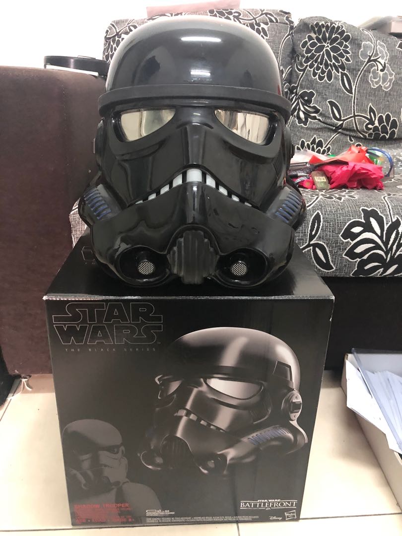 Hasbro black series shadow trooper helmet on sale