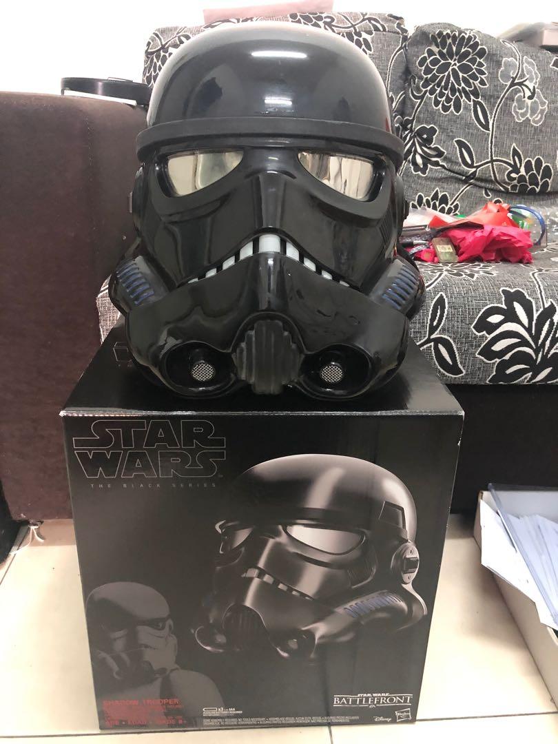 Shadow Trooper Helmet Star Wars Hasbro Black Series Battlefront