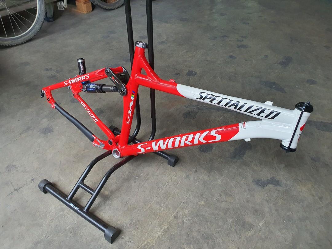 Specialized S Works Stumpjumper M5 2004 26er Full Suspension Frame