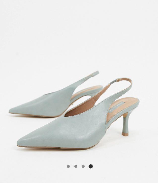 Topshop sale slingback pumps