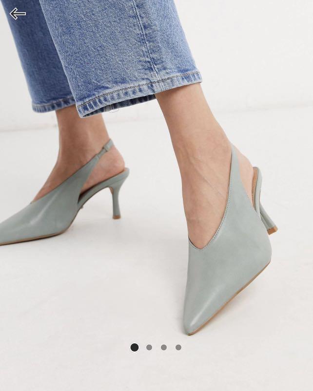 Topshop discount slingback heels