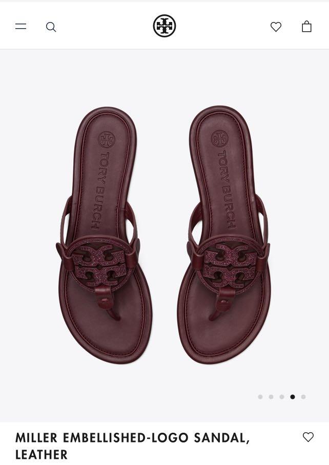 tory burch sandals 7.5
