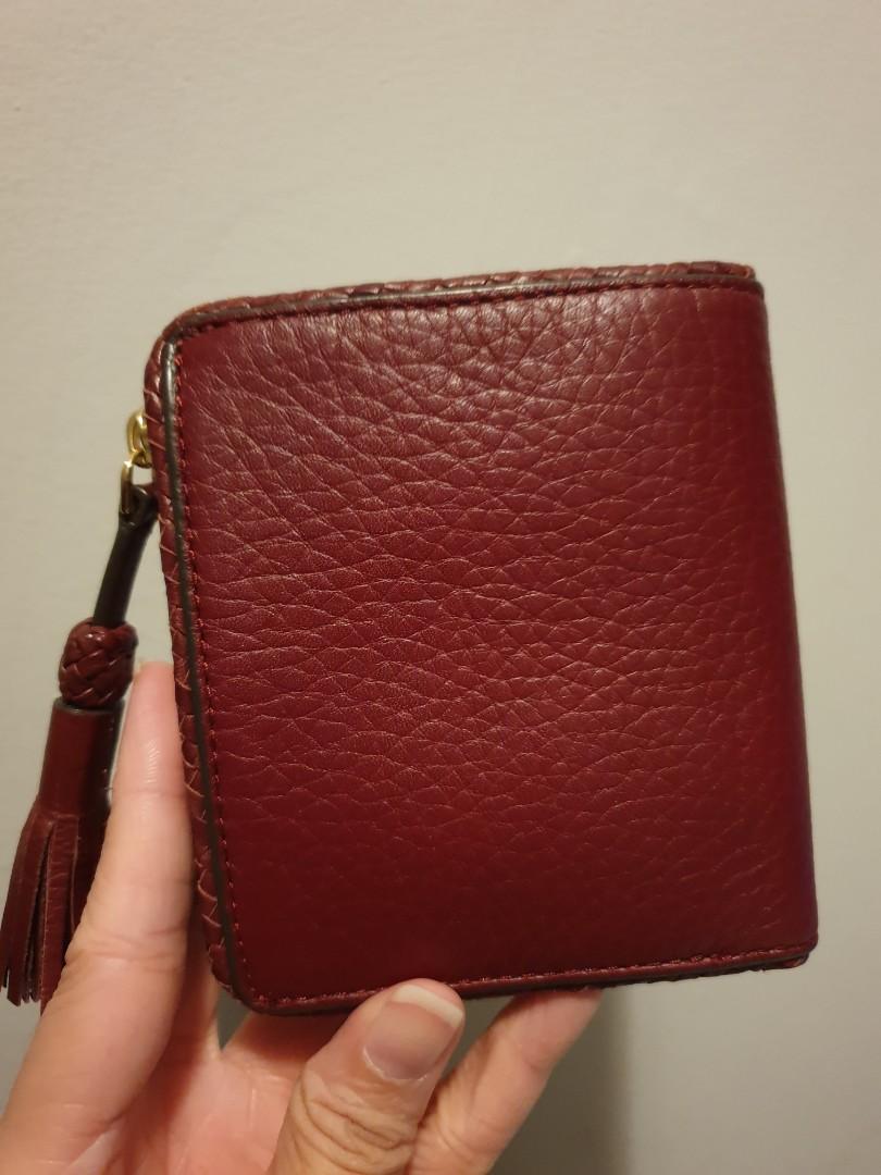 Tory Burch Womens Taylor Mini Leather Wallet Luxury Bags Wallets on Carousell