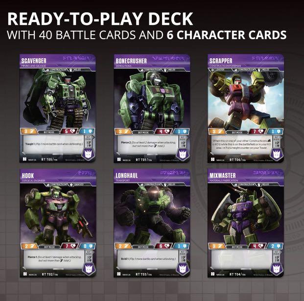 Transformers TCG Devastator box set, Toys & Games, Board Games & Cards ...