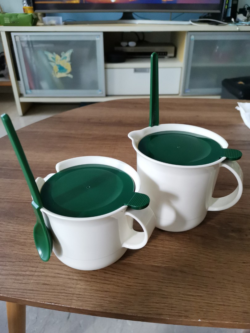 Tupperware sugar and creamer set, Home Appliances, Kitchenware on Carousell