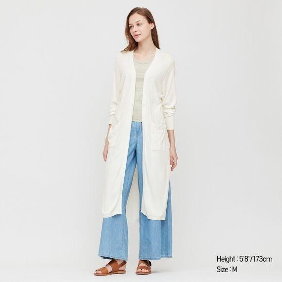 uniqlo cardigan uv cut