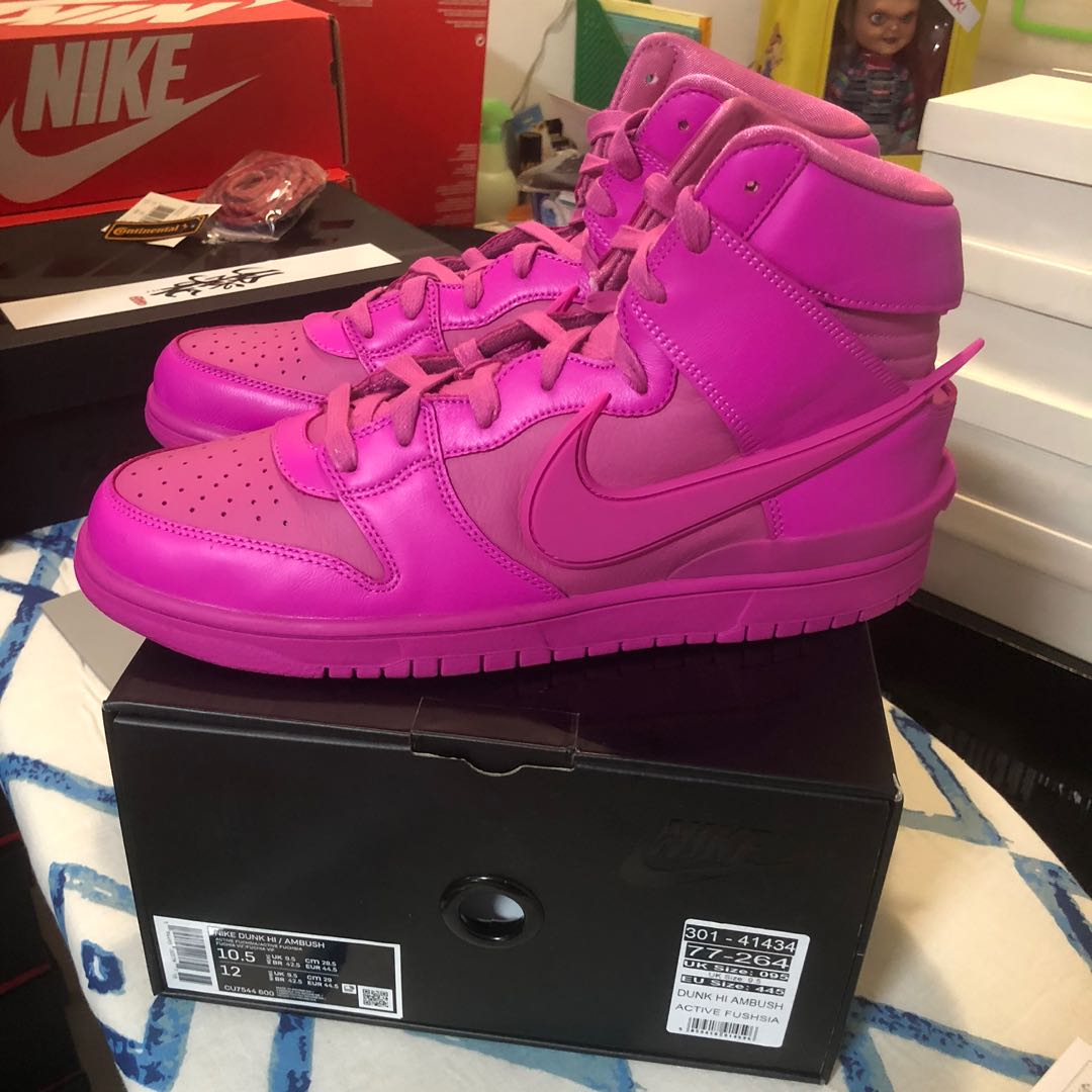 dunk x ambush pink