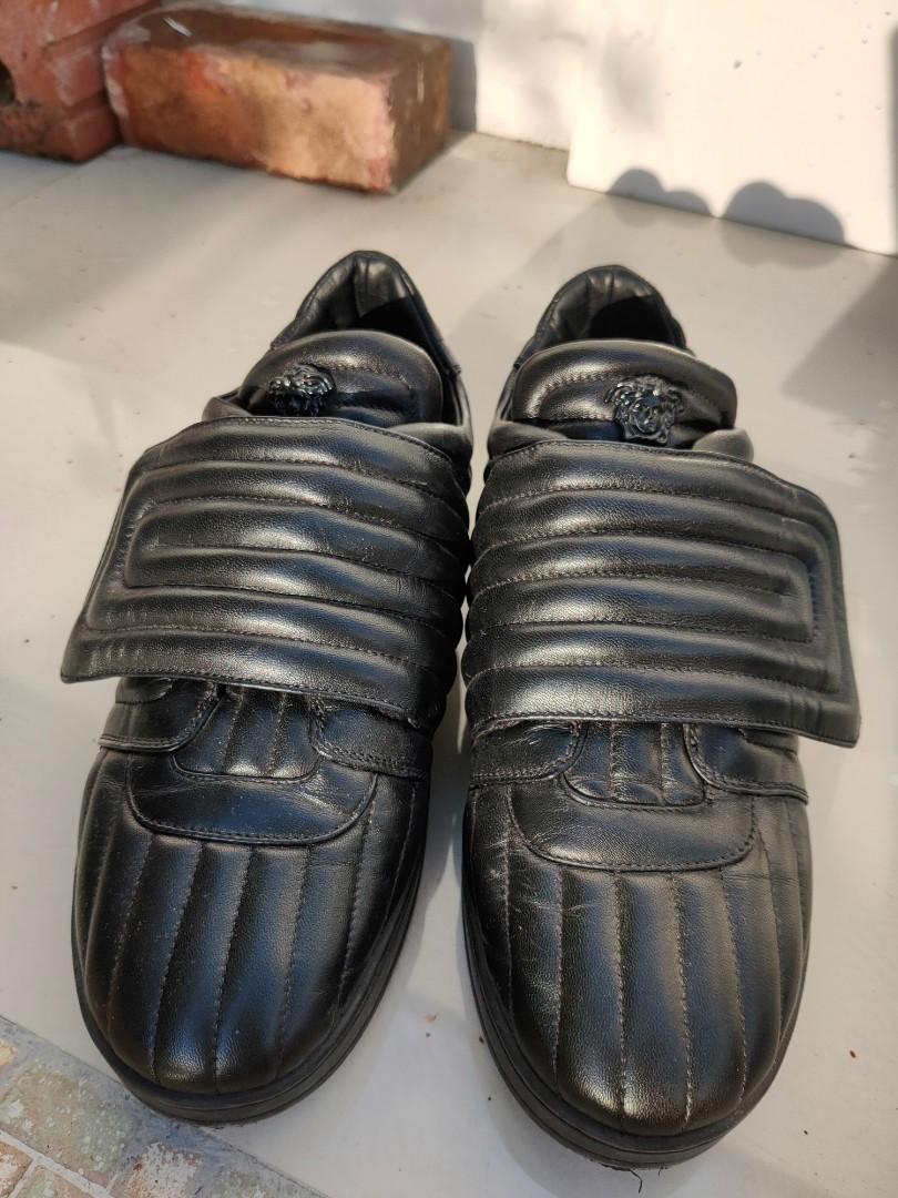 Versace best sale quilted sneakers