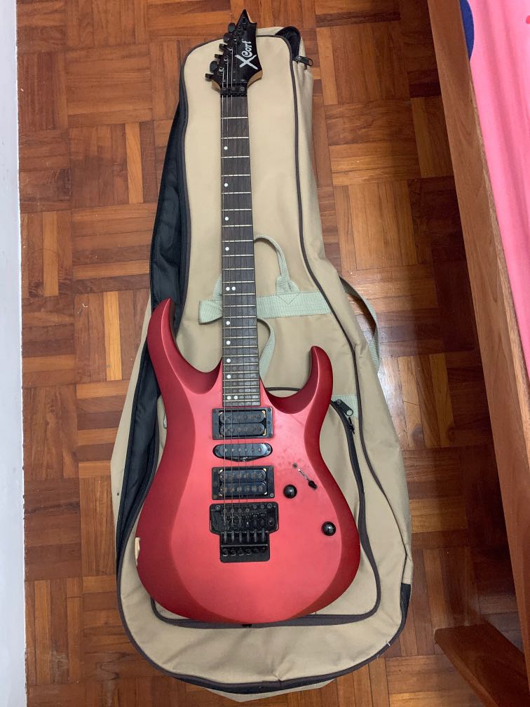 Xcort electric guitar, Hobbies & Toys, Music & Media, Musical ...