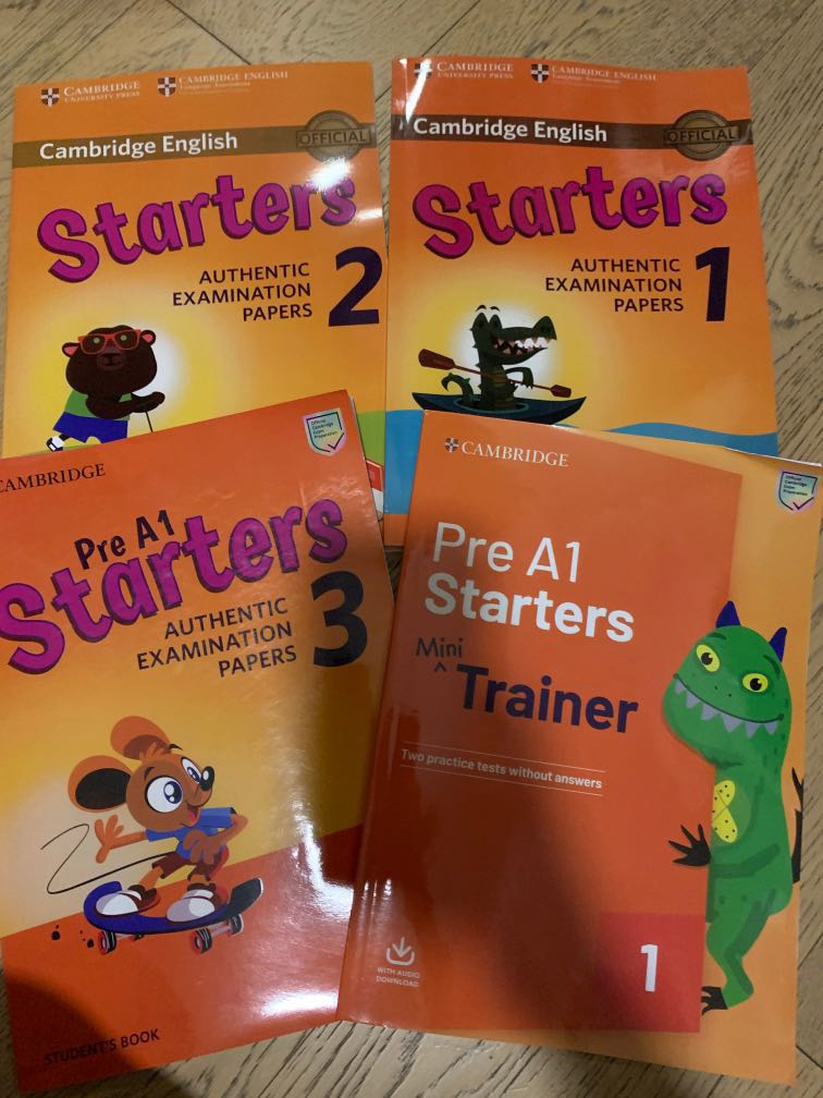 Cambridge 英文練習Pre a1 staters Mini trainer starters 劍橋英語