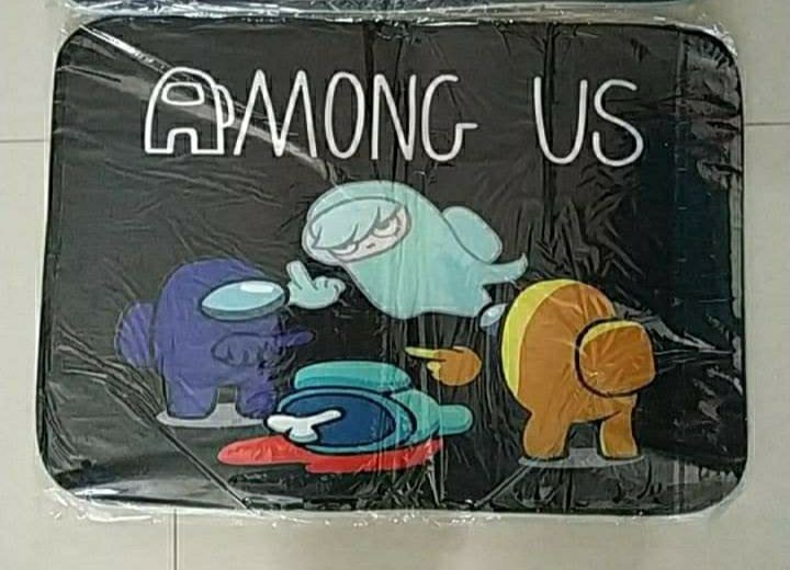 Among us Floor Mat, Everything Else on Carousell