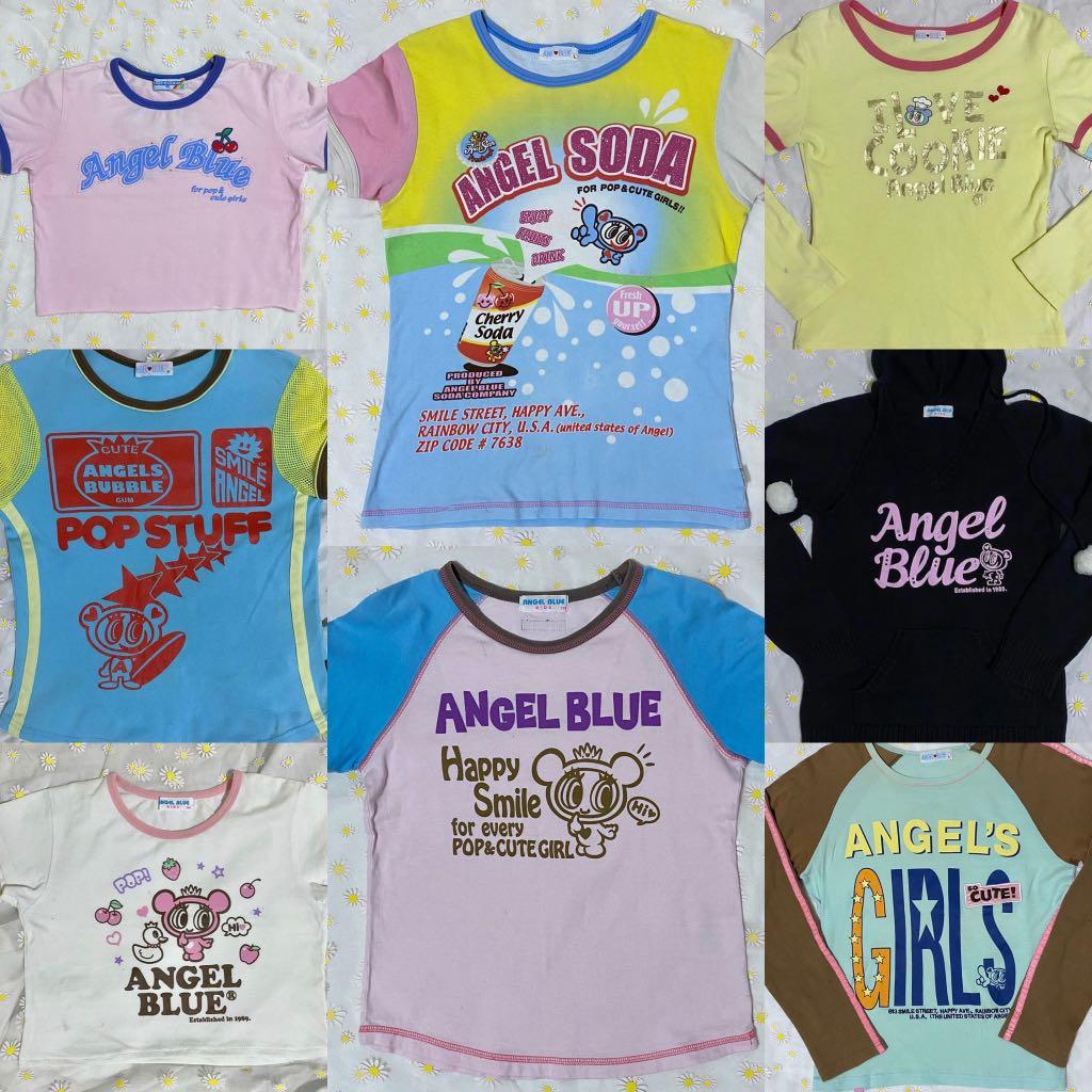 angel blue tee