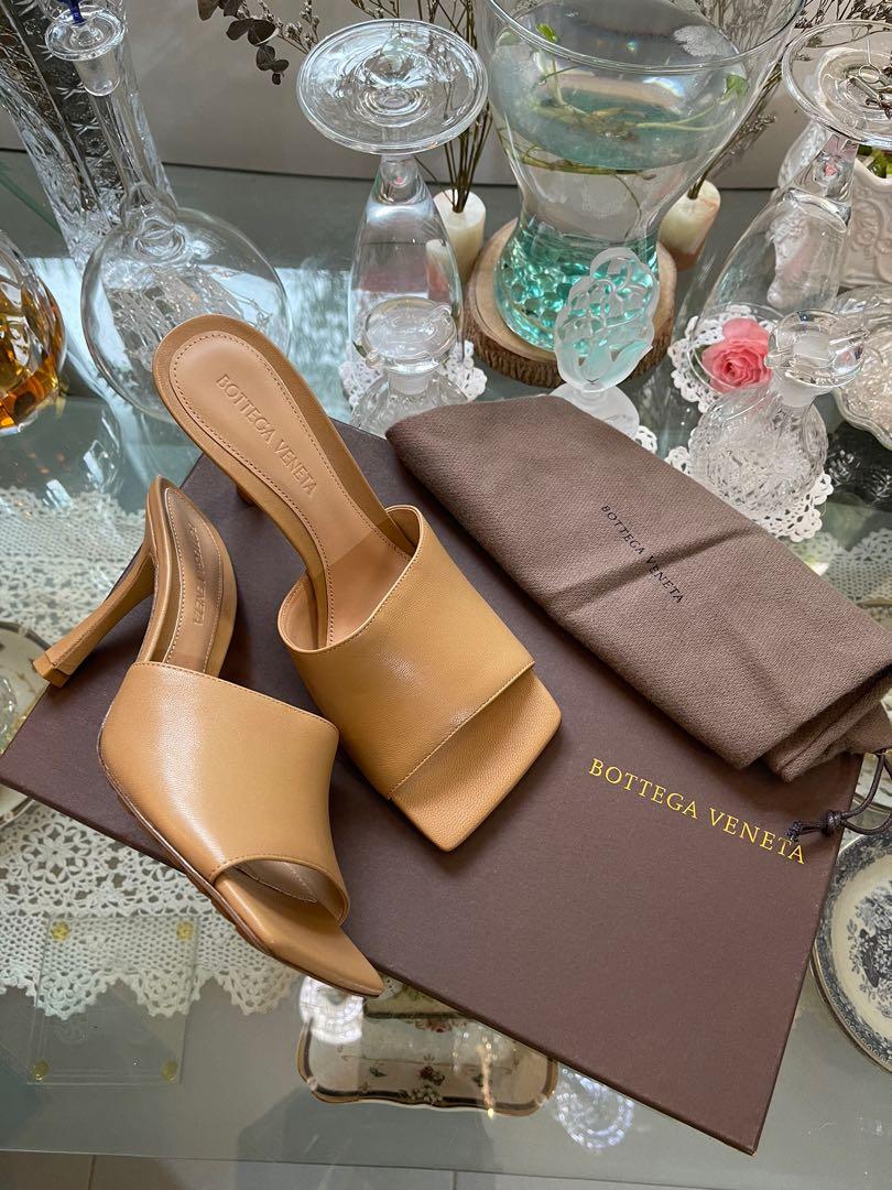 Bottega veneta square toe mules cheap