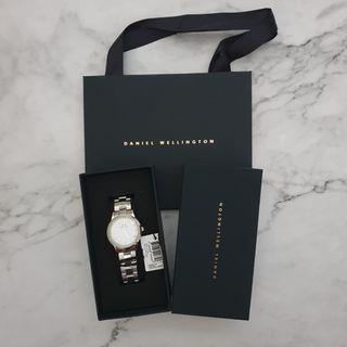 🔥AUTHENTIC Daniel Wellington DW Iconic Link Silver 36mm