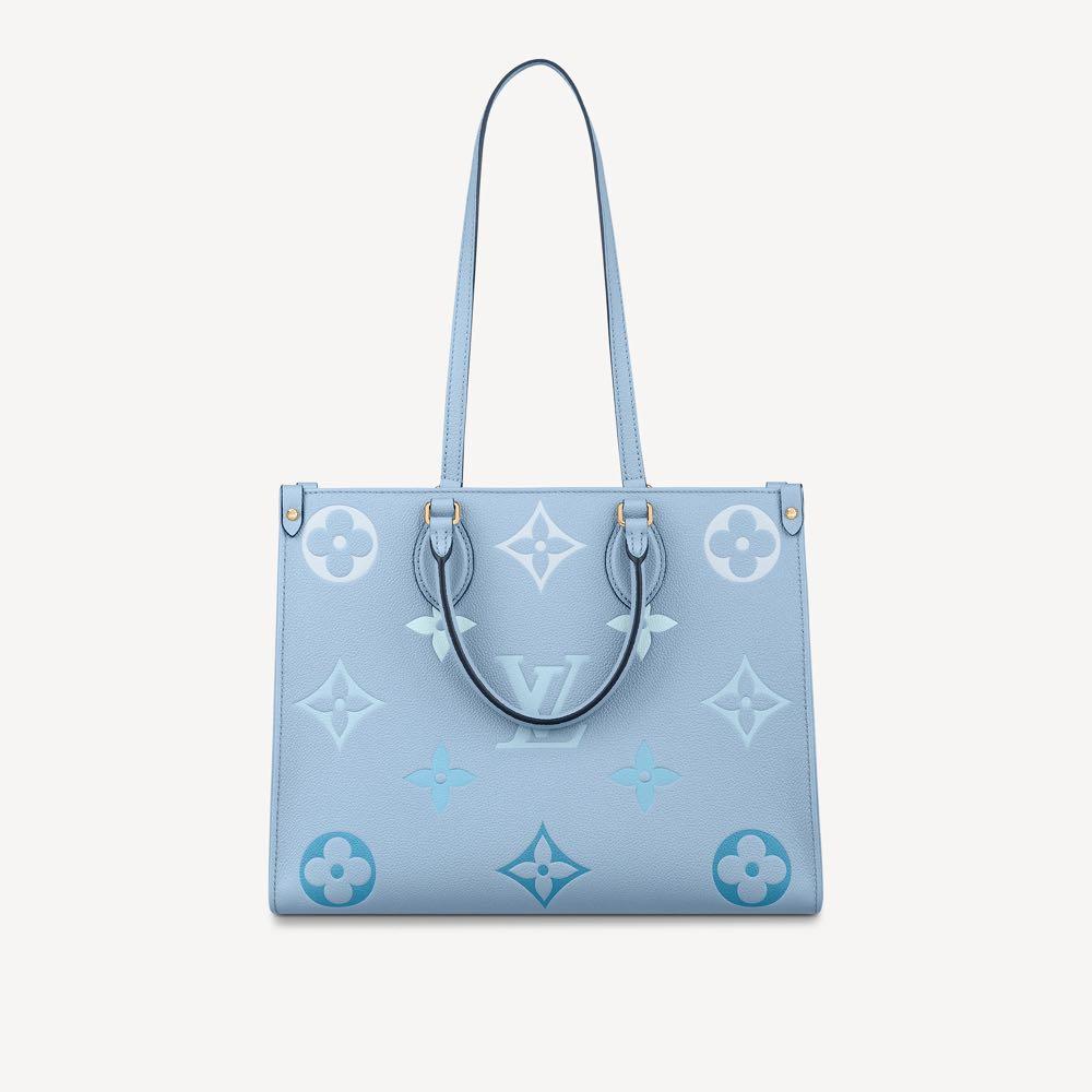 Louis Vuitton OnTheGo MM in Summer Blue, Luxury, Bags & Wallets on ...
