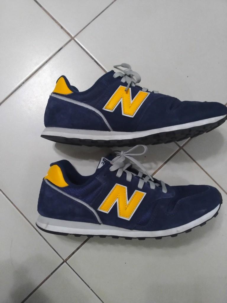 Chirurgie Oost koel Authentic New Balance 373 Dark Blue with Yellow, Men's Fashion, Footwear,  Sneakers on Carousell