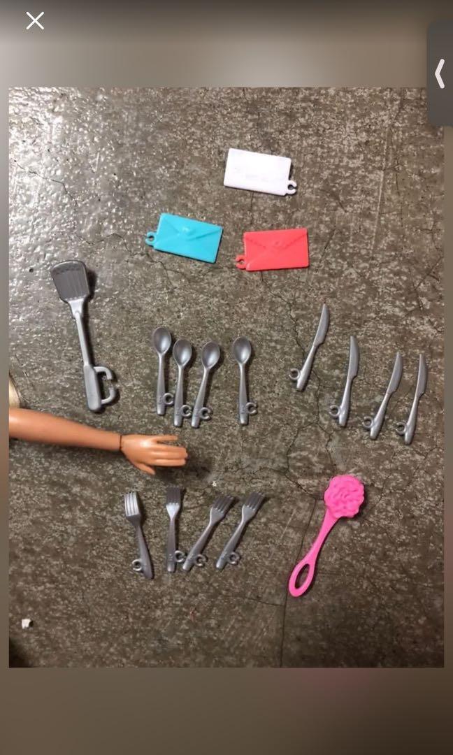 Barbie dream house accessories set, Hobbies & Toys, Toys & Games on