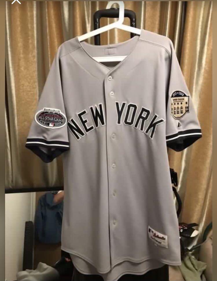 Baseball Jersey Authentic On the Field Mariono Rivera #42 New York