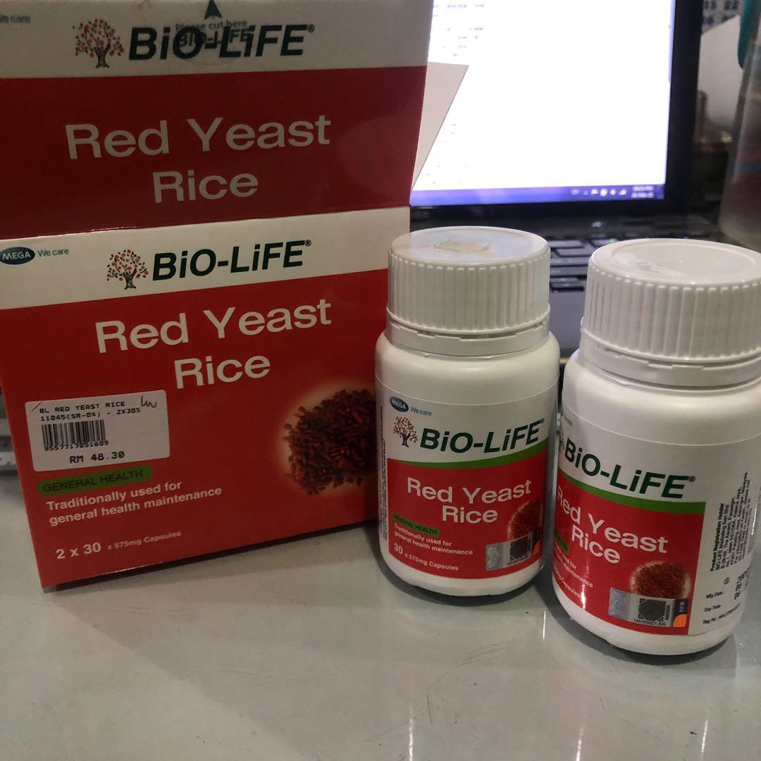 Bio Life Red Yeast Rice Health Beauty Skin Bath Body On Carousell