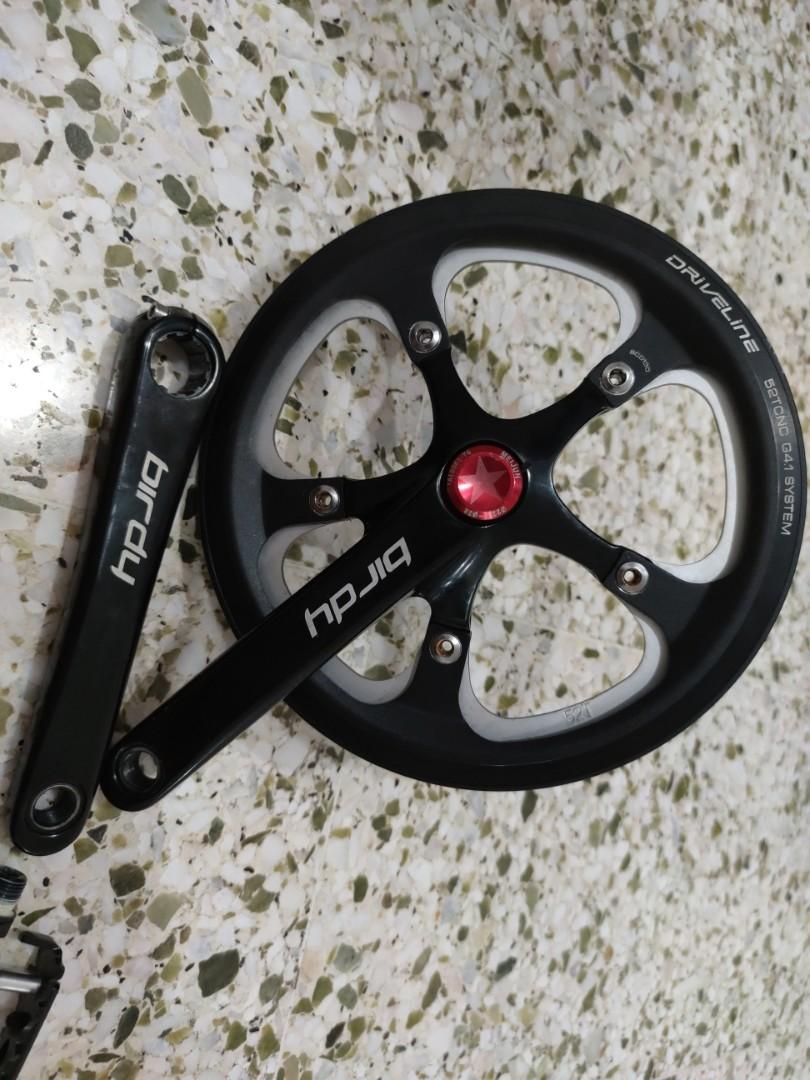 Birdy crankset