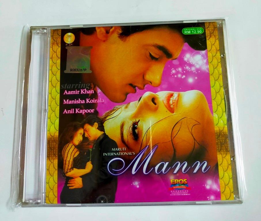 Bollywood Hindi Movie Mann Original Vcd Aamir Khan Manisha Koirala Anil Kapoor Malay Subtitle Music Media Cd S Dvd S Other Media On Carousell