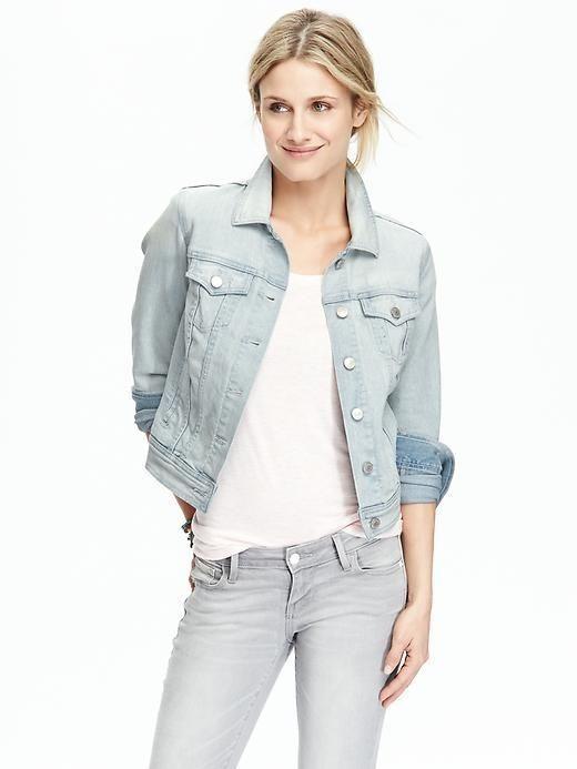 Old navy light wash denim hot sale jacket