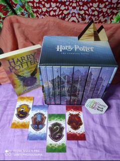 🥳ON SALE🥳 BRAND NEW, SEALED & W/ BOX!!! HARRY POTTER Book Set (Castle Edition)!!! + CURSED CHILD and FREE BOOKMARKS