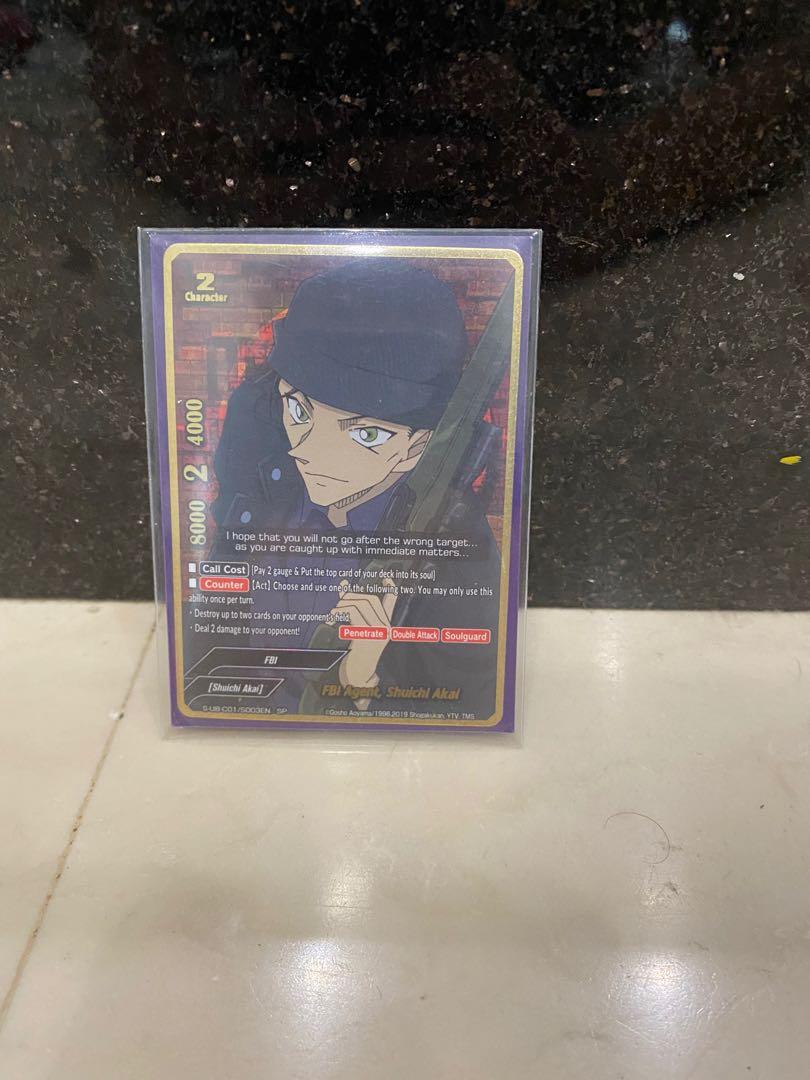 Buddyfight Fbi Detective Conan Sp Hobbies Toys Toys Games On Carousell