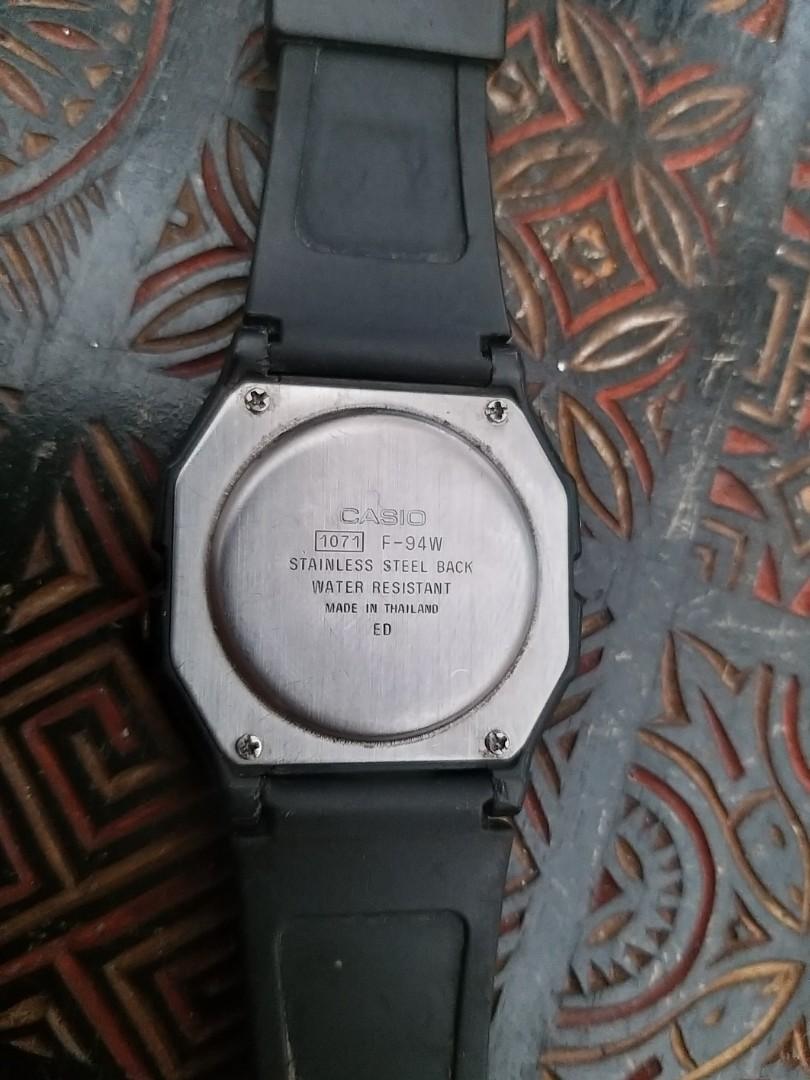 Casio 1071 f94w clearance