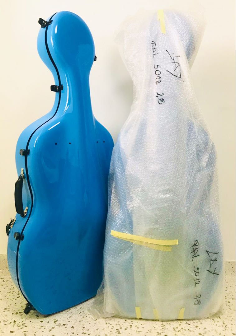 Accord Cello case standard model 2.8 kg / 5.75 lbs, Hobbies & Toys