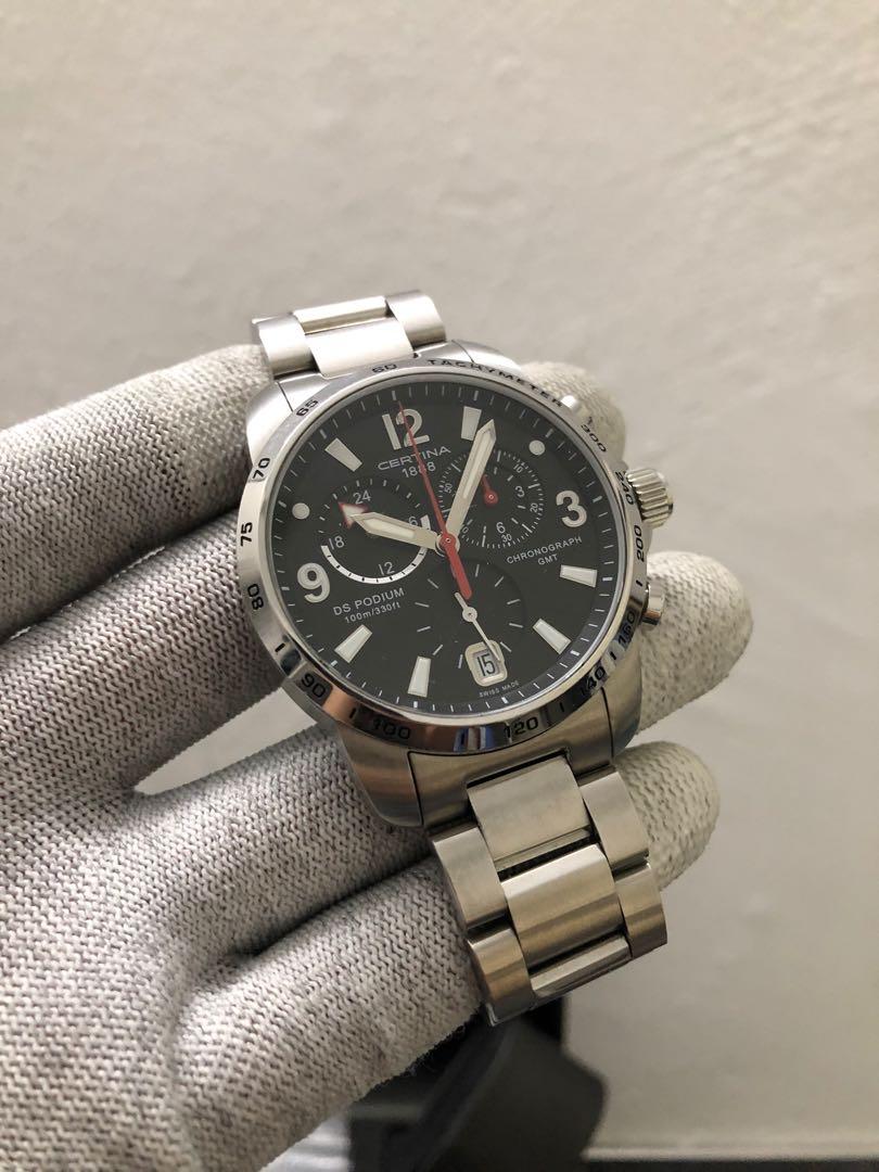 Certina DS Podium Chronograph GMT Men s Fashion Watches