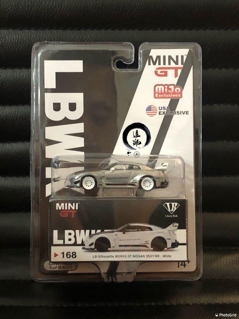 Chase! MINI GT NISSAN GTR35 VERSION 1 LB WORKS SILHOUETTE 1