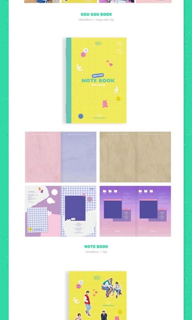 Enhypen ggu ggu Package (Category: K-Wave Merchandise) located in Taal. Submitted by errday.trends (Listing ID 1075589127, Image 3). Description: 💜For Preorder 💜Fast ETA 💜2300/ set 💜Can do long dop 💜Message me for more info Inclusion: ~Outbox ~Note Set ~Clear Sticker 💗MOP: BDO, BPI, Gcash 💗MOD: Shopee, LBC, J&T 📌Secured.