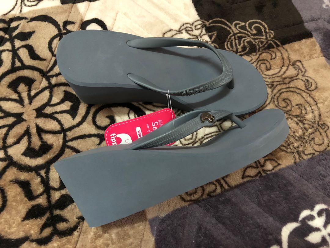 Sandal wedges fipper shop