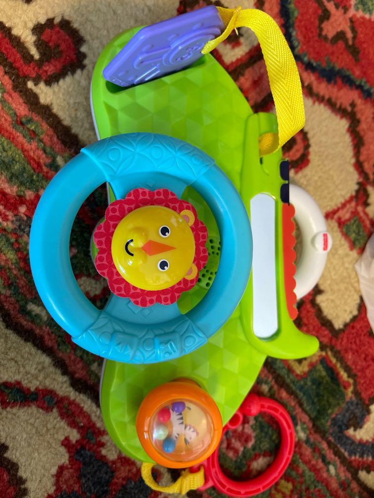 Fisher Price driving wheel toy, Hobbies & Toys, Toys & Games on Carousell