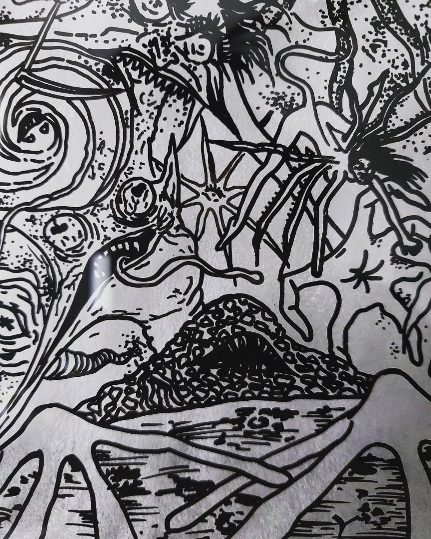 Futon Junji Ito, Hobbies & Toys, Stationery & Craft, Art & Prints on Carousell